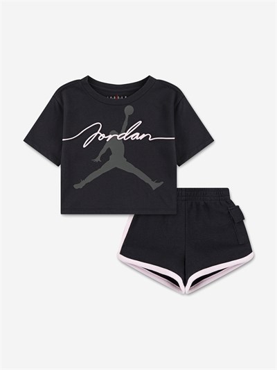 NIKE JORDAN KIZ ÇOCUK ŞORT TAKIMI 15D975-GOT