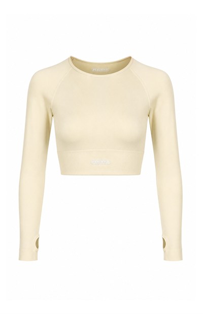 PEACH FIT KADIN T-SHIRT 505643355-PISTACHIO