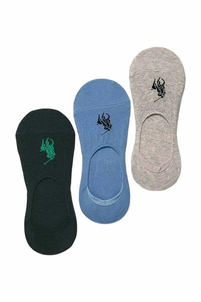 POLO RALPH LAUREN UNISEX 3 LÜ ÇORAP 449655267004