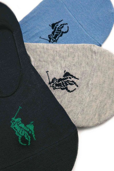 POLO RALPH LAUREN UNISEX 3 LÜ ÇORAP 449655267004