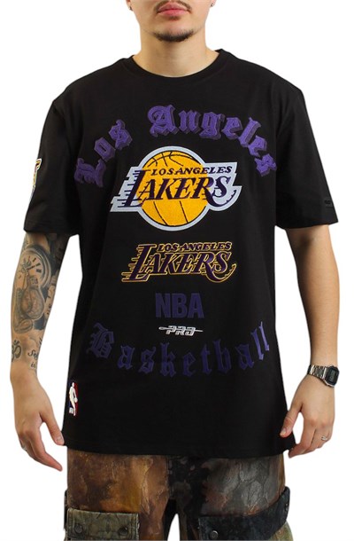 PRO STANDART LA LAKERS ERKEK T-SHIRT BLL1515682-BLK