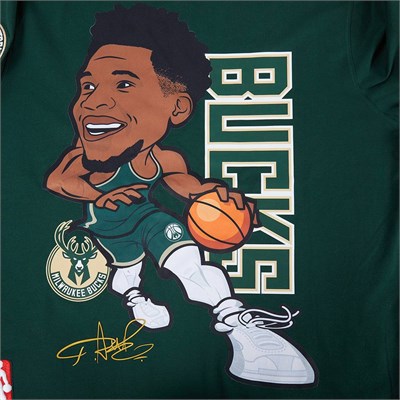 PRO STANDART MILWAUKEE BUCKS GA ERKEK T-SHIRT BMB158344-FOR