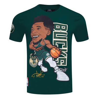 PRO STANDART MILWAUKEE BUCKS GA ERKEK T-SHIRT BMB158344-FOR