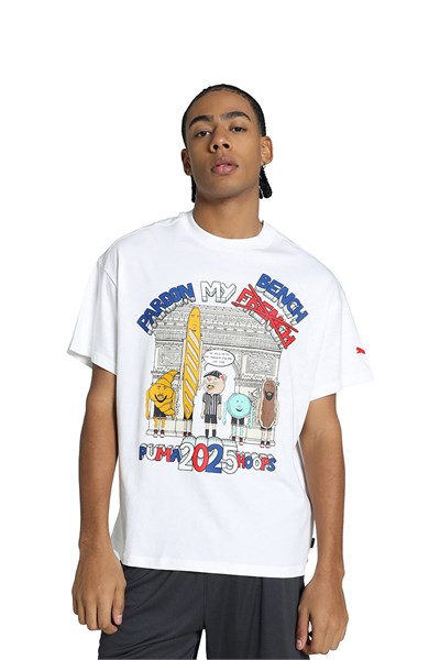 PUMA PRINTED ERKEK T-SHIRT 633066-01