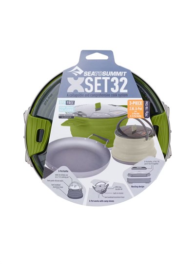SEA TO SUMMIT KATLANABİLİR YEMEK SETİ AXSET32CH