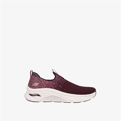 SKECHERS ARCH FIT DLUX KADIN AYAKKABI 149684-BURG