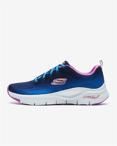 SKECHERS ARCH FIT VIBRANT KADIN AYAKKABI 149724-NVMT