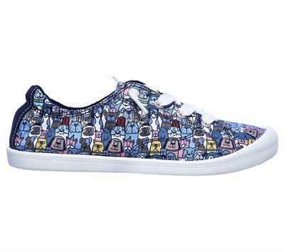 SKECHERS BEACH BINGO KADIN AYAKKABI 113036-NVMT