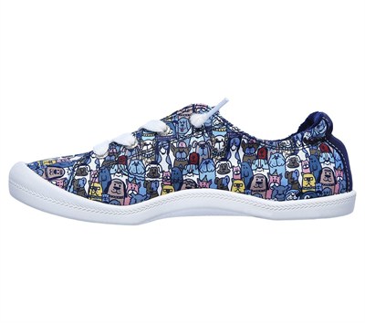 SKECHERS BEACH BINGO KADIN AYAKKABI 113036-NVMT