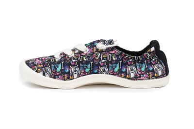 SKECHERS BEACH BINGO KADIN AYAKKABI 113574-BKMT