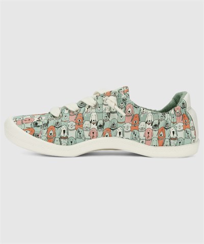 SKECHERS BEACH BINGO KADIN AYAKKABI 31965-GRMT