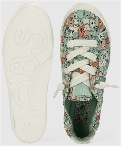 SKECHERS BEACH BINGO KADIN AYAKKABI 31965-GRMT