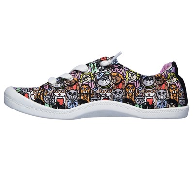 SKECHERS BEACH BINGO KADIN AYAKKABI 33429-BKMT