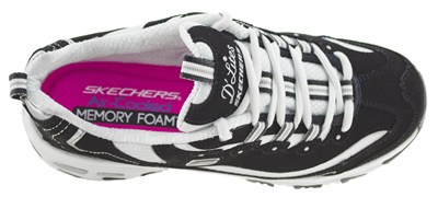 SKECHERS DLITES-BIGGEST FAN KADIN AYAKKABI 11930-BKW