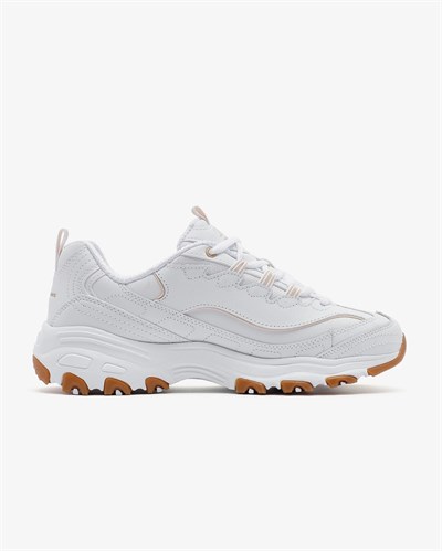 SKECHERS DLITES KADIN AYAKKABI 149807-WHT