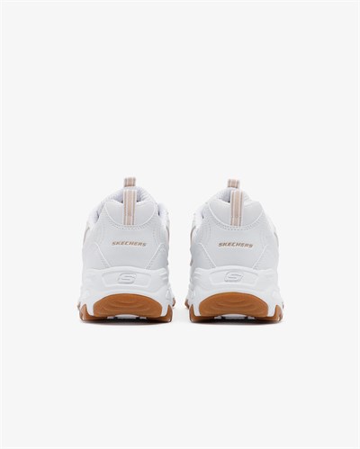 SKECHERS DLITES KADIN AYAKKABI 149807-WHT