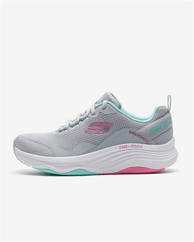 SKECHERS DLUX FITNESS KADIN AYAKKABI 149835-LGMT
