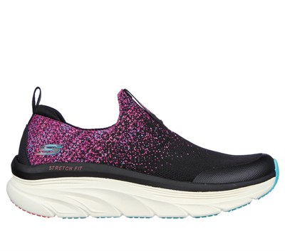 SKECHERS DLUX WALKER KADIN AYAKKABI 149814-BKMT
