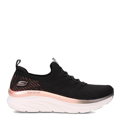 SKECHERS DLUX WALKER KADIN AYAKKABI 149366-BKRG