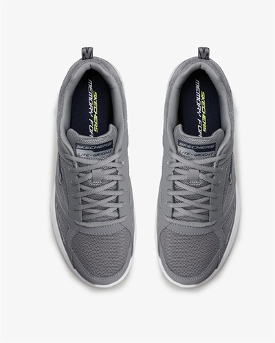 SKECHERS DYNAMIGHT 2.0-FALLFORD ERKEK AYAKKABI 58363-GRY
