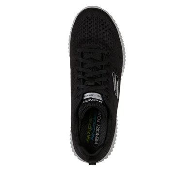 SKECHERS ELITE FLEX CLEAR LEAF ERKEK AYAKKABI 52871-BKGY