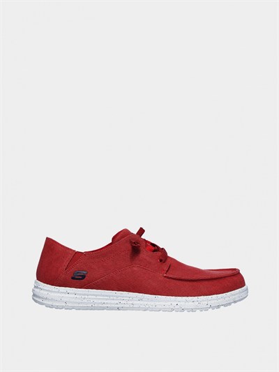 SKECHERS ERKEK AYAKKABI 66384-RED