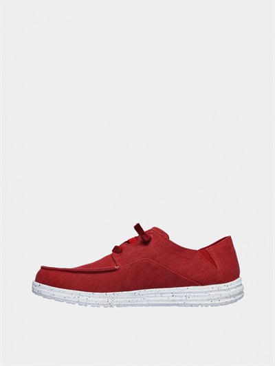 SKECHERS ERKEK AYAKKABI 66384-RED
