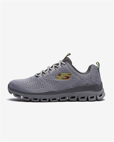 SKECHERS GLIDE STEP ERKEK AYAKKABI 232136-GRY