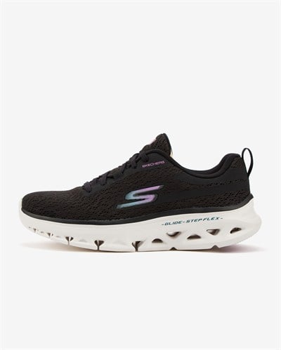 SKECHERS GO RUN GLIDE KADIN AYAKKABI 128890-BKW