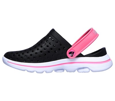 SKECHERS GO WALK 5 KIZ ÇOCUK TERLİK 308009L-BKHP