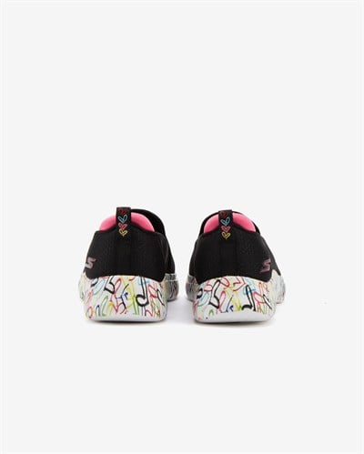 SKECHERS GO WALK 6 KADIN AYAKKABI 124266-BKMT