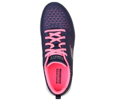 SKECHERS GO WALK 6 KADIN AYAKKABI 124524-NVHP