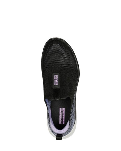 SKECHERS GO WALK 6 KADIN AYAKKABI 124502-BKLV