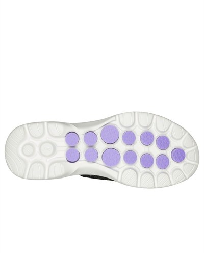 SKECHERS GO WALK 6 KADIN AYAKKABI 124502-BKLV