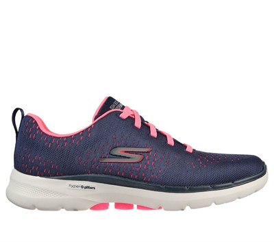 SKECHERS GO WALK 6 KADIN AYAKKABI 124524-NVHP