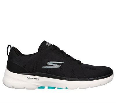 SKECHERS GO WALK 6 KADIN AYAKKABI 124623-BKTQ