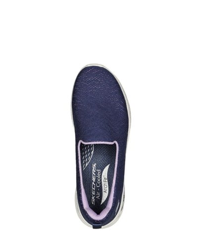 SKECHERS GO WALK ARCH FIT KADIN AYAKKABI 124881-NVLV