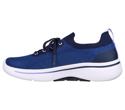 SKECHERS GO WALK ARCH FIT KADIN AYAKKABI 124863-NVLV