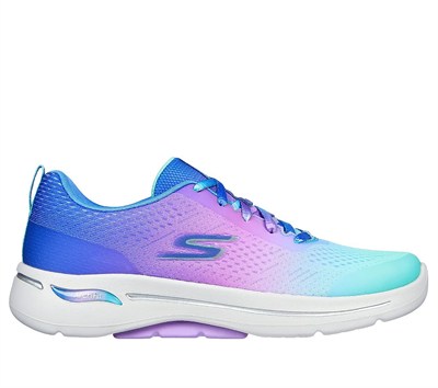 SKECHERS GO WALK ARCH FIT KADIN AYAKKABI 124878-BLMT