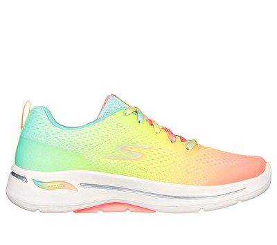 SKECHERS GO WALK ARCH FIT KADIN AYAKKABI 124878-MULT