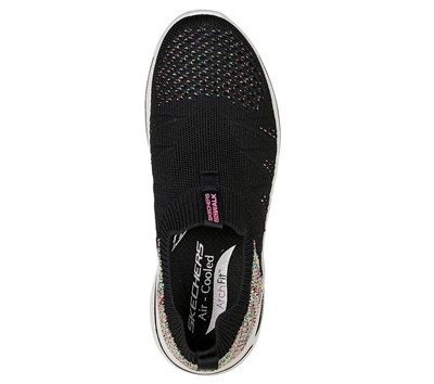 SKECHERS GO WALK ARCH FIT KADIN AYAKKABI 124478-BKMT