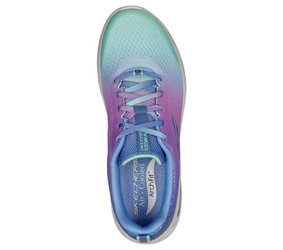 SKECHERS GO WALK ARCH FIT KADIN AYAKKABI 124878-BLMT