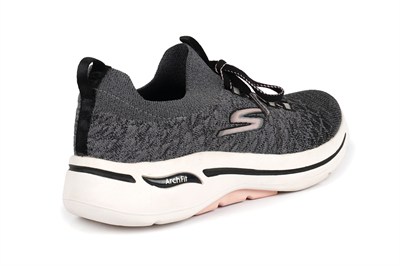 SKECHERS GO WALK ARCH FIT KADIN AYAKKABI 124407-BKLP