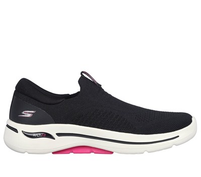 SKECHERS GO WALK ARCH FIT KADIN AYAKKABI 124890-BKHP