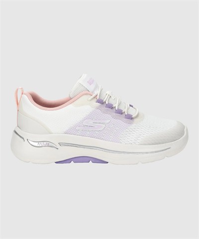 SKECHERS GO WALK ARCH FIT KADIN AYAKKABI 124862-WMLT