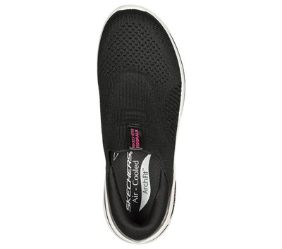 SKECHERS GO WALK ARCH FIT KADIN AYAKKABI 124890-BKHP