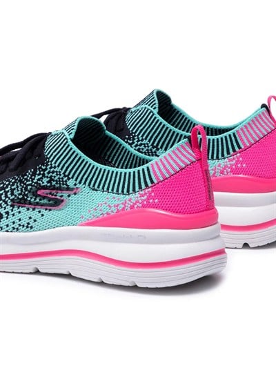 SKECHERS GO WALK STRETCH KADIN AYAKKABI 124384-BKMT