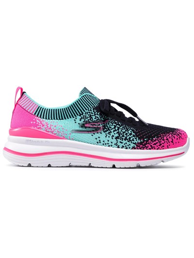SKECHERS GO WALK STRETCH KADIN AYAKKABI 124384-BKMT