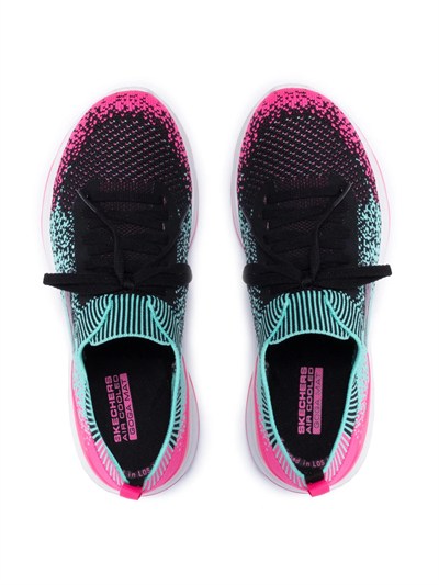 SKECHERS GO WALK STRETCH KADIN AYAKKABI 124384-BKMT