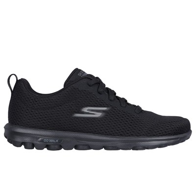 SKECHERS GO WALK TRAVEL KADIN AYAKKABI 124985-BBK